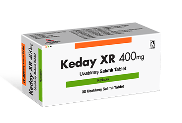 KEDAY XR 400 MG UZATILMIS SALIMLI 30 таблетки