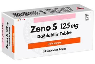 ZENO S 125 MG DAGILABILIR таблетки (28 таблетки)