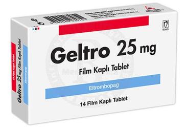 GELTRO 25 MG таблетки покрытые оболочкой (14 таблетки покрытые оболочкой)