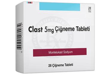 CLAST 5 MG 28 жевательные таблетки