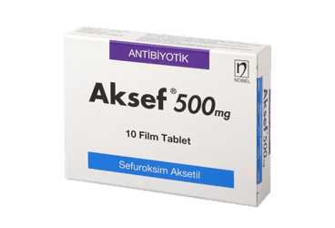 AKSEF 500 MG 10 таблетки покрытые оболочкой