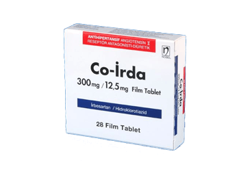 CO-IRDA 300 MG /12,5 MG 28 таблетки покрытые оболочкой