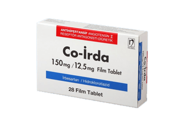 CO-IRDA 150 MG /12,5 MG 28 таблетки покрытые оболочкой