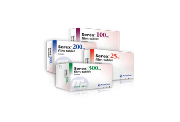 SEREX 300 MG таблетки покрытые оболочкой (30 таблетки покрытые оболочкой)