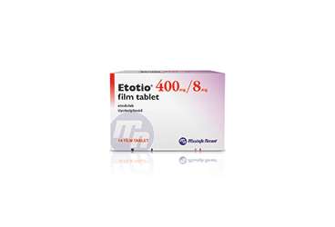 ETOTIO 400 MG/8 MG 14 таблетки покрытые оболочкой