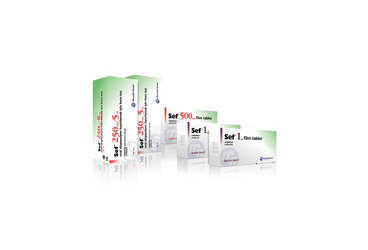 SEF 250 MG/5 ML суспензия для приёма внутрь ICIN KURU 100 ML порошок
