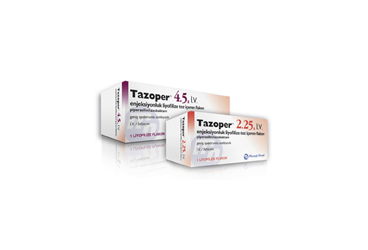TAZOPER 4,5 GR IV ENJEKSIYONLUK лиофилизированный порошок ICEREN флакон