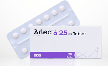 ARLEC 6,25 MG 28 таблетки