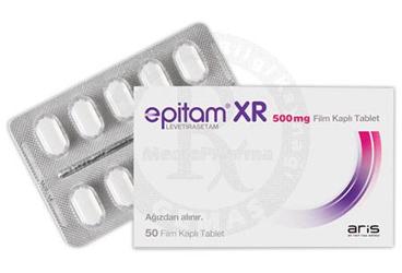EPITAM XR 500 MG 50 таблетки покрытые оболочкой