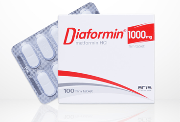 DIAFORMIN 1000 MG 100 таблетки покрытые оболочкой