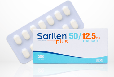 SARILEN Plus 50 MG/12.5 MG 28 таблетки покрытые оболочкой
