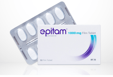 EPITAM 1000 MG 50 таблетки покрытые оболочкой