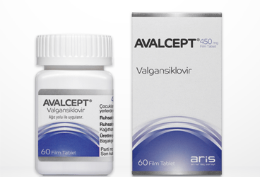 AVALCEPT 450 MG таблетки покрытые оболочкой