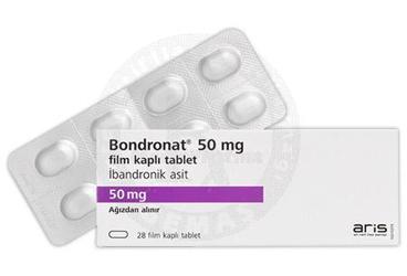 BONDRONAT 50 MG таблетки покрытые оболочкой (28 таблетки покрытые оболочкой)