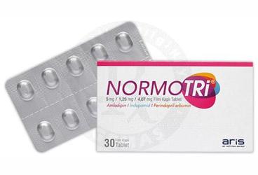 NORMOTRI 5 MG/1,25 MG/4,07 MG таблетки покрытые оболочкой (30 таблетки)