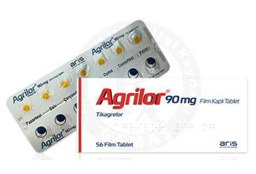 AGRILOR 90 MG таблетки покрытые оболочкой (56 таблетки)
