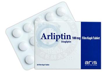 ARLIPTIN 100 MG таблетки покрытые оболочкой (28 таблетки)