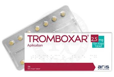TROMBOXAR 2.5 MG таблетки покрытые оболочкой (56 таблетки)