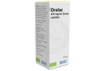 ORALAC 670 MG/ML сироп(150 ML SISE)