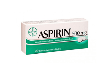 ASPIRIN 500 MG 20 таблетки