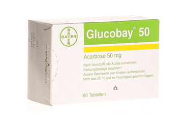 GLUCOBAY 50 MG 90 таблетки