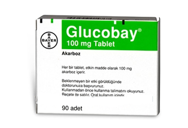 GLUCOBAY 100 MG 90 таблетки