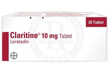 CLARITINE 10 MG 20 таблетки
