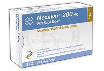 NEXAVAR 200 MG 112 таблетки покрытые оболочкой