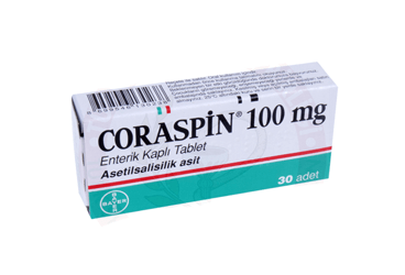 CORASPIN 100 MG 30 ENTERIK KAPLI таблетки