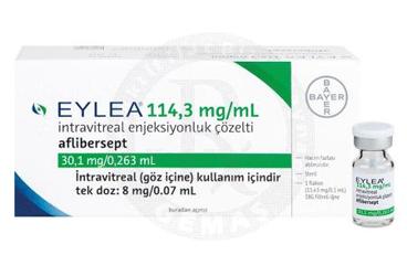 EYLEA 114,3 MG/ML INTRAVITREAL раствор для инъекций (1 ADET)