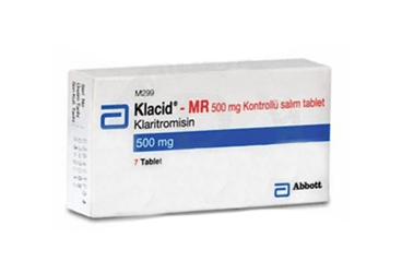 KLACID MR 500 DEGISTIRILMIS SALIM таблетки (20 таблетки)