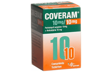 COVERAM 10 MG + 10 MG 30 таблетки покрытые оболочкой