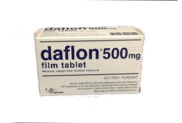 DAFLON 500 MG 60 таблетки покрытые оболочкой