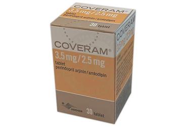 COVERAM 3,5 MG/2,5 MG таблетки (30 таблетки)