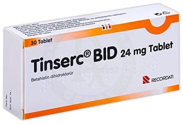 TINSERC BID 24 MG таблетки (30 таблетки)