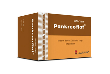 PANKREOFLAT 170 MG/310 MG таблетки покрытые оболочкой (60 таблетки)