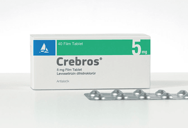 CREBROS 5 MG 40 таблетки покрытые оболочкой