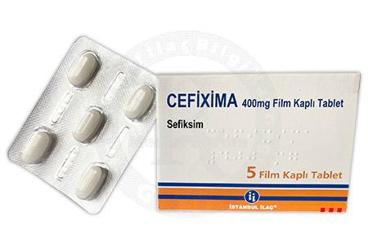 CEFIXIMA 400 MG таблетки покрытые оболочкой (5 таблетки)
