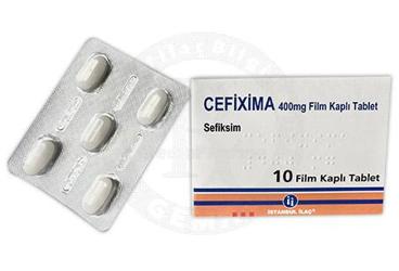 CEFIXIMA 400 MG таблетки покрытые оболочкой (10 таблетки)