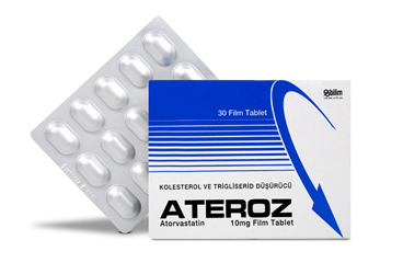 ATEROZ 10 MG 30 таблетки покрытые оболочкой