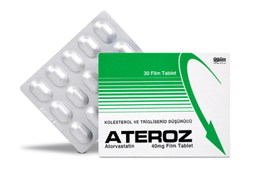 ATEROZ 40 MG 30 таблетки покрытые оболочкой