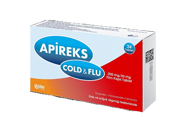APIREKS COLD&FLU 200 MG/30 MG 24 таблетки покрытые оболочкой