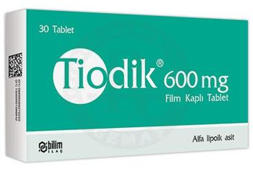 TIODIK 600 MG таблетки покрытые оболочкой (30 таблетки покрытые оболочкой)