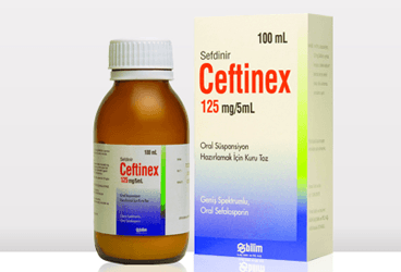 CEFTINEX 125 MG/5 ML 100 ML ORAL SÜSPANSİYON