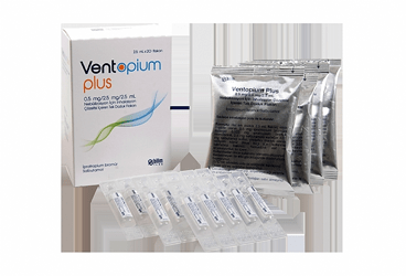 VENTOPIUM Plus 0,5 MG + 2,5 MG / 2,5 ML NEBULIZASYON ICIN INHALASYON COZELTISI (20 флакон)