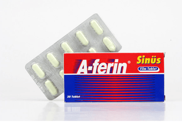 A-FERIN SINUS 500/30/1,25 MG таблетки покрытые оболочкой (20 таблетки)