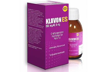 KLAVON ES 600/42,9 MG суспензия для приёма внутрь ICIN KURU порошок 100 ML