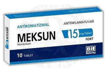 MEKSUN Forte 15 MG 10 таблетки