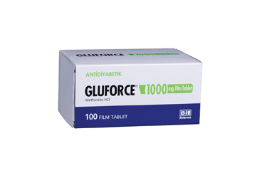 GLUFORCE 1000 MG 100 таблетки покрытые оболочкой
