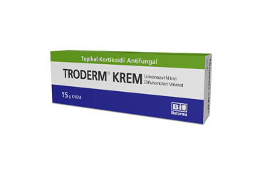 TRODERM 10 MG/G+1 MG/G крем, 15 G